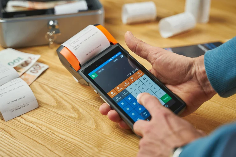 Receipt printed from a point of sale system for eTIMS-ready invoicing
