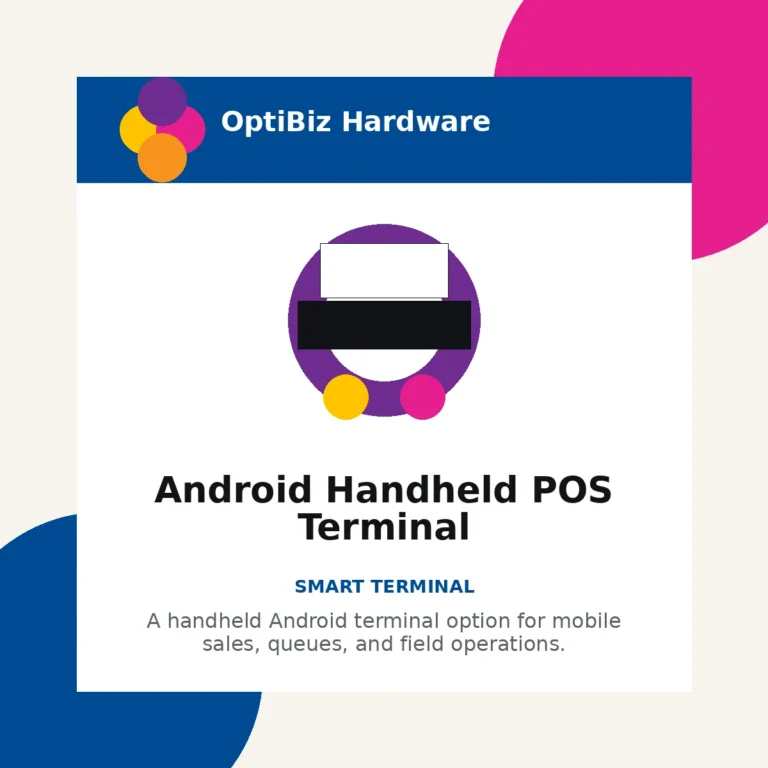 Android Handheld POS Terminal
