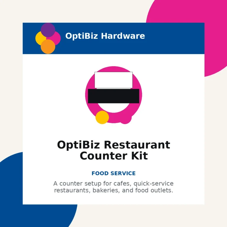 OptiBiz Restaurant Counter Kit